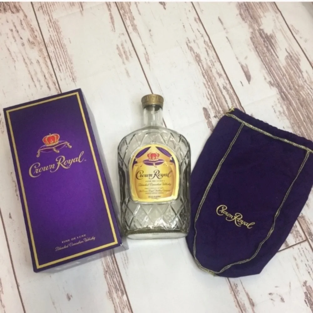 8 BAGS CROWN ROYAL Choose Colors Royal Blue Peach Green Black Tan Gold